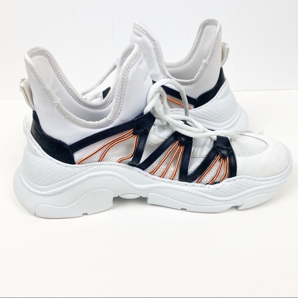 Free People X Schutz Anick Fashion Sneakers Sz 8 - Picture 5 of 7